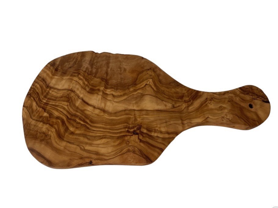 Original Olive Wood Cutting Board with Handle - Anna's Shop