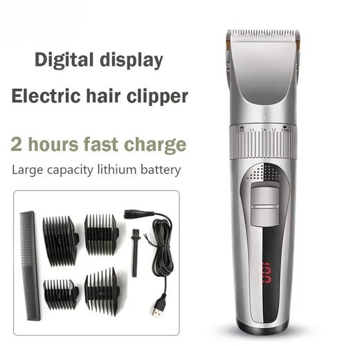 Professional Barber Hair Clipper Electric Shave Razor Finish Cutting - Anna's Shop