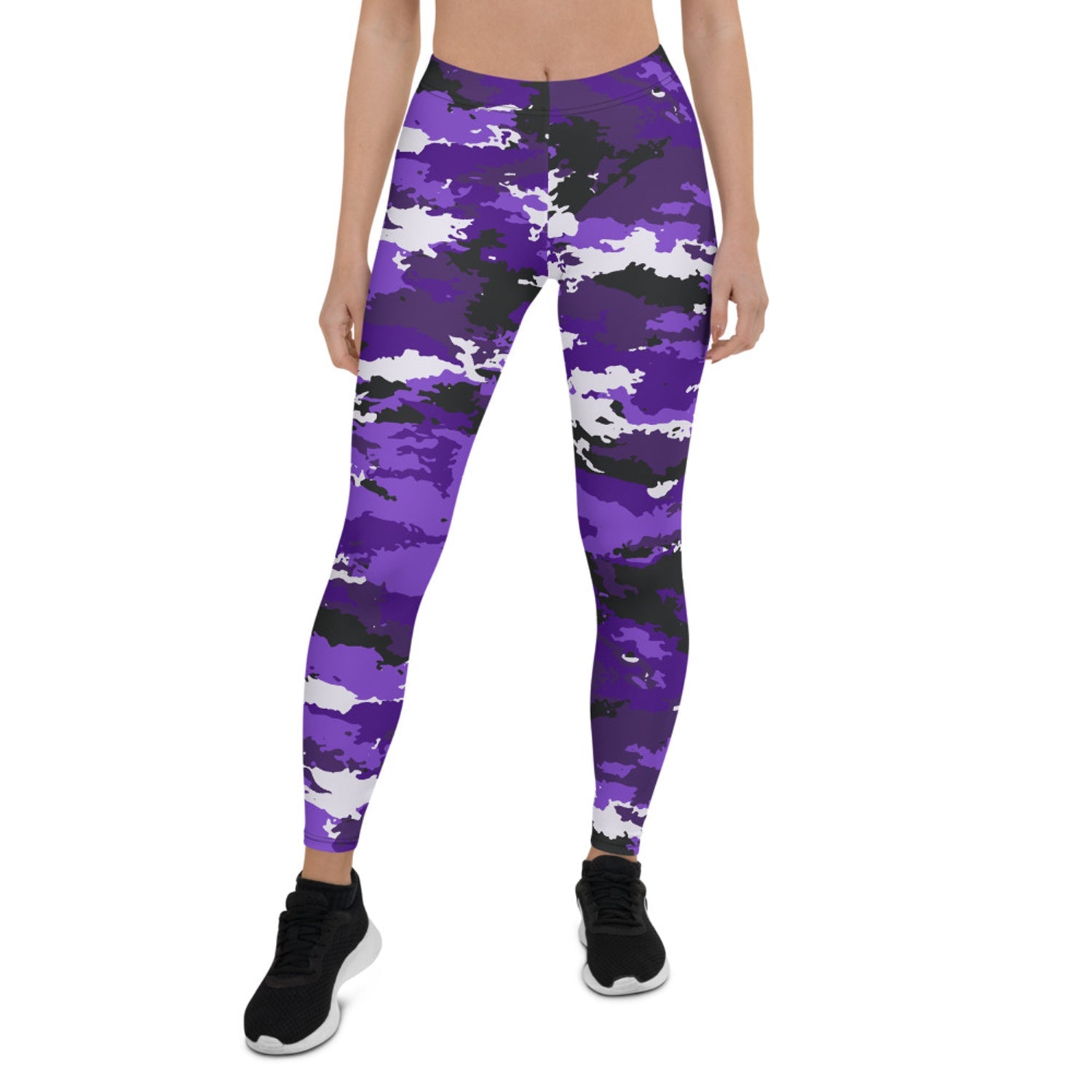 Purple Camo Leggings for Women - Anna's Shop