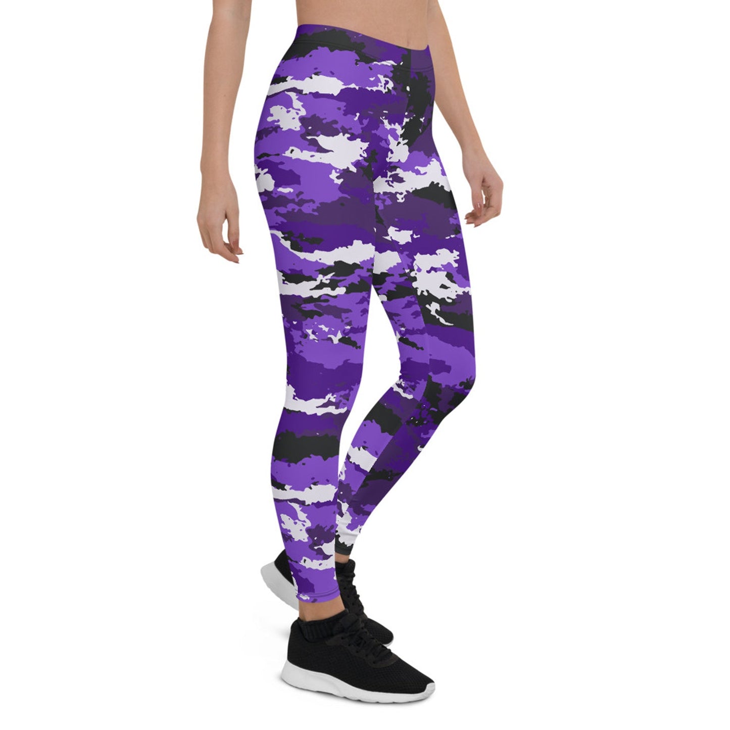 Purple Camo Leggings for Women - Anna's Shop