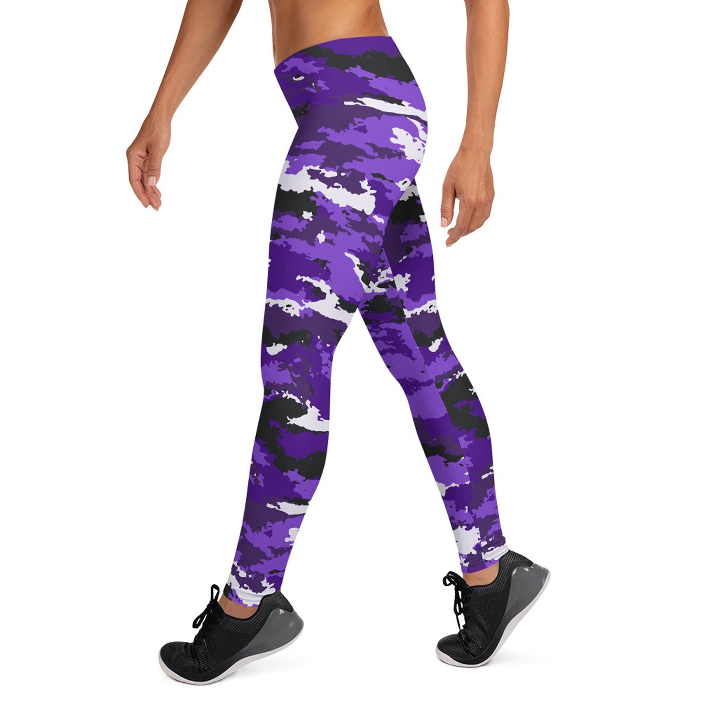 Purple Camo Leggings for Women - Anna's Shop