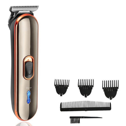 Rechargeable Electric Hair Clipper for Men Titanium Ceramic Blade - Anna's Shop