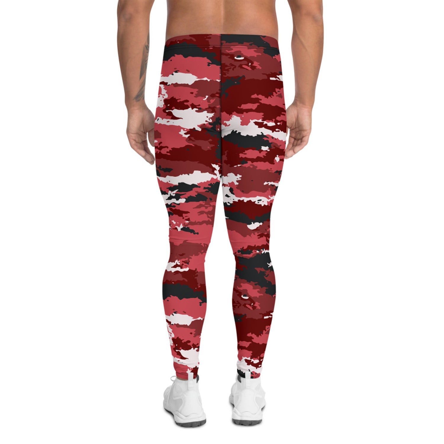 Red Camo Leggings for Men - Anna's Shop