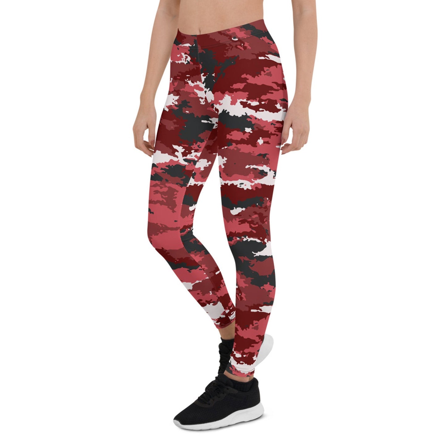 Red Camo Leggings for Women - Anna's Shop