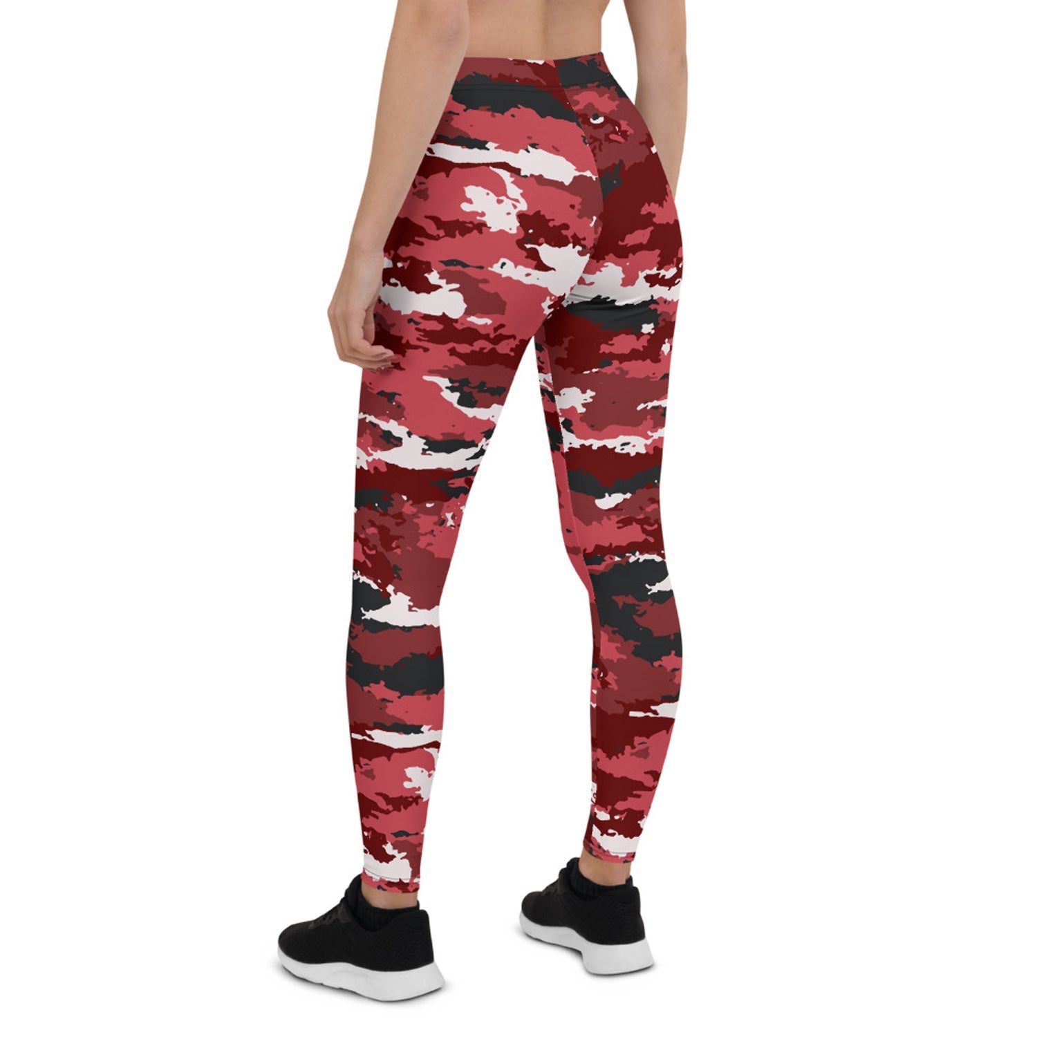 Red Camo Leggings for Women - Anna's Shop