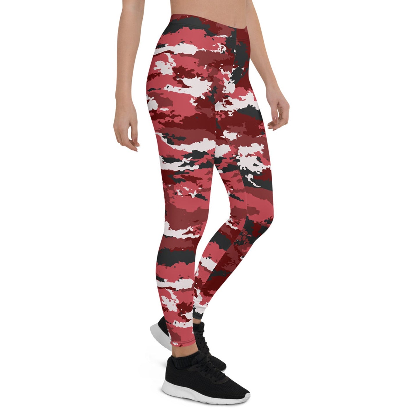 Red Camo Leggings for Women - Anna's Shop