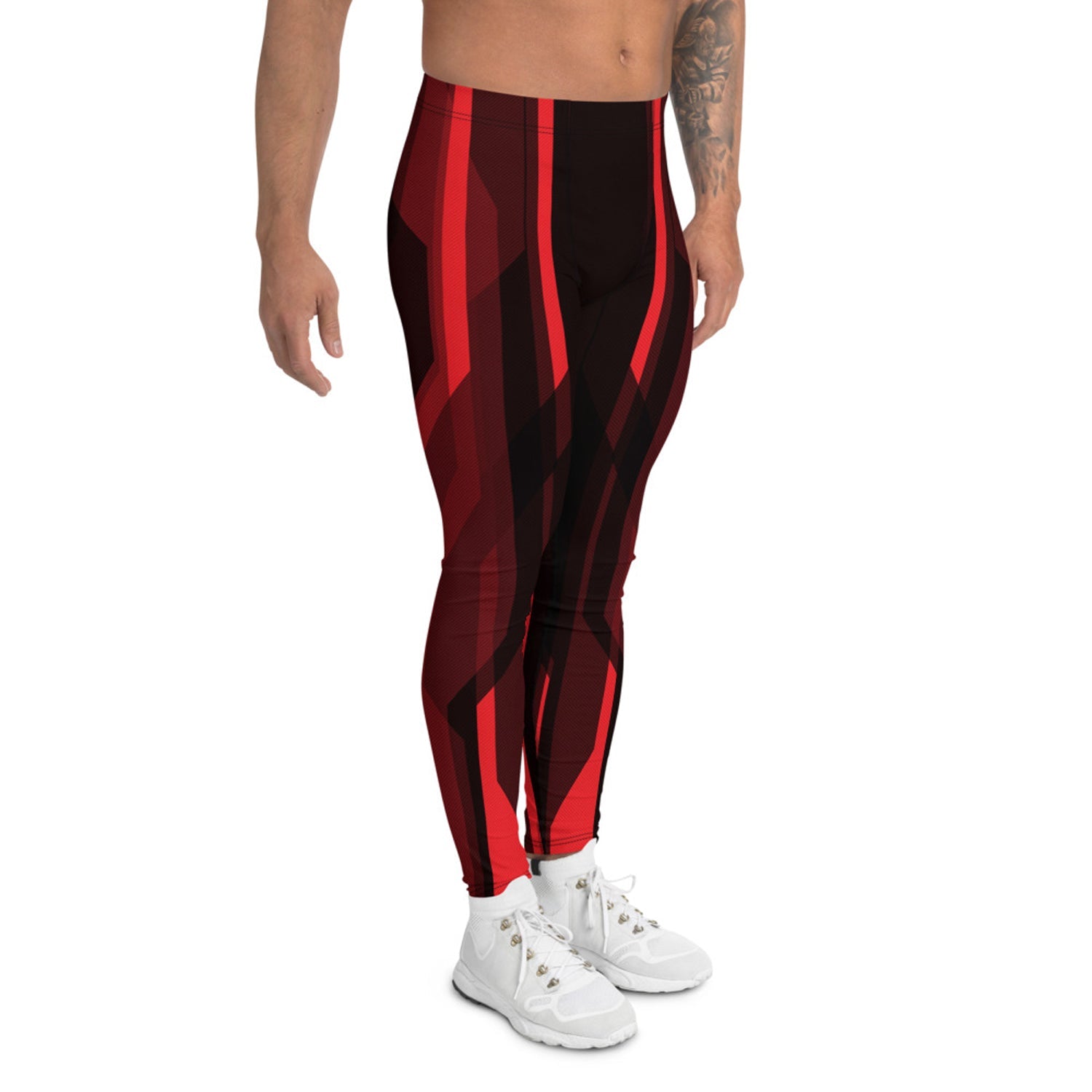 Red Tron Inspired Leggings for Men - Anna's Shop