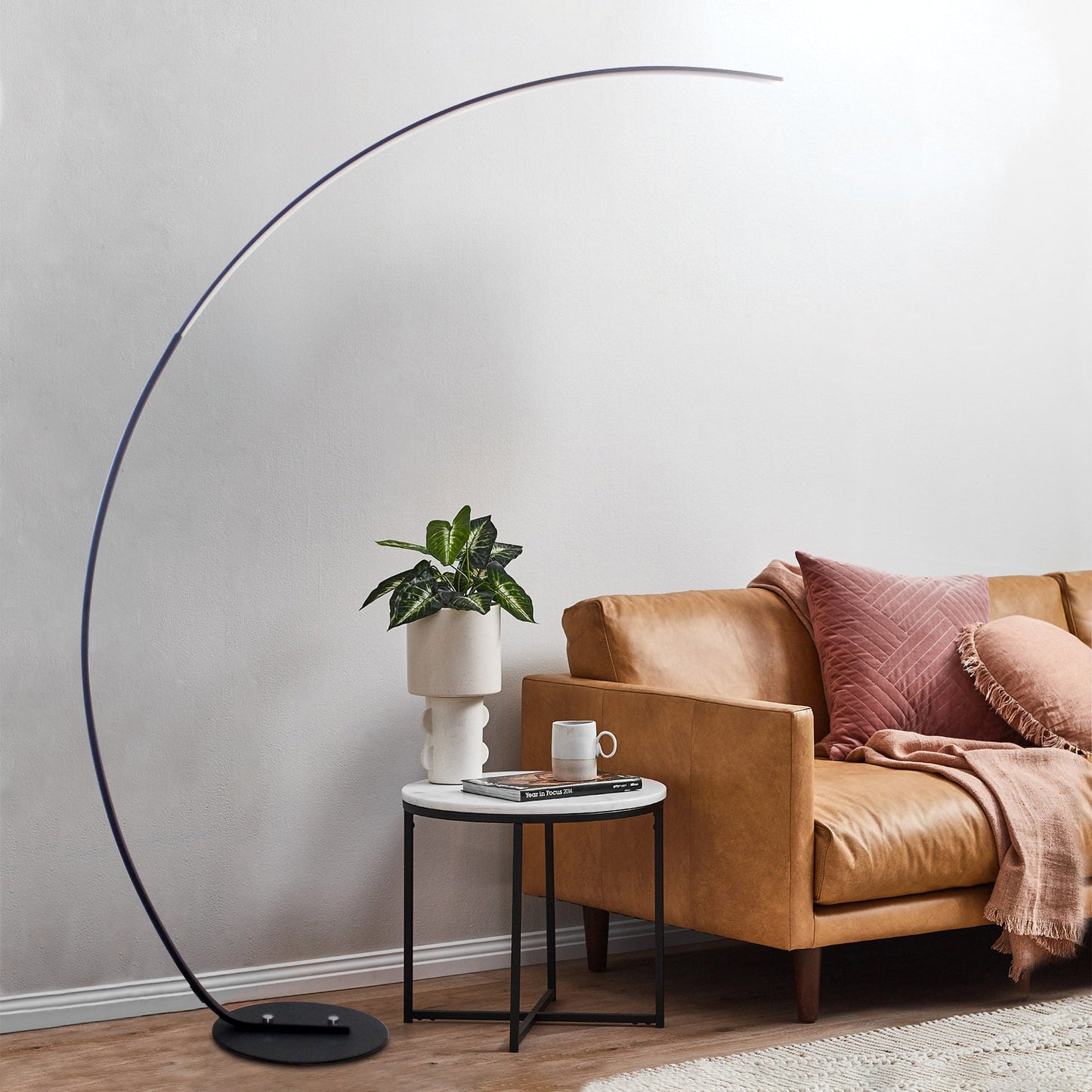 RGBW Modern Curve Floor Lamp | New Version - Anna's Shop