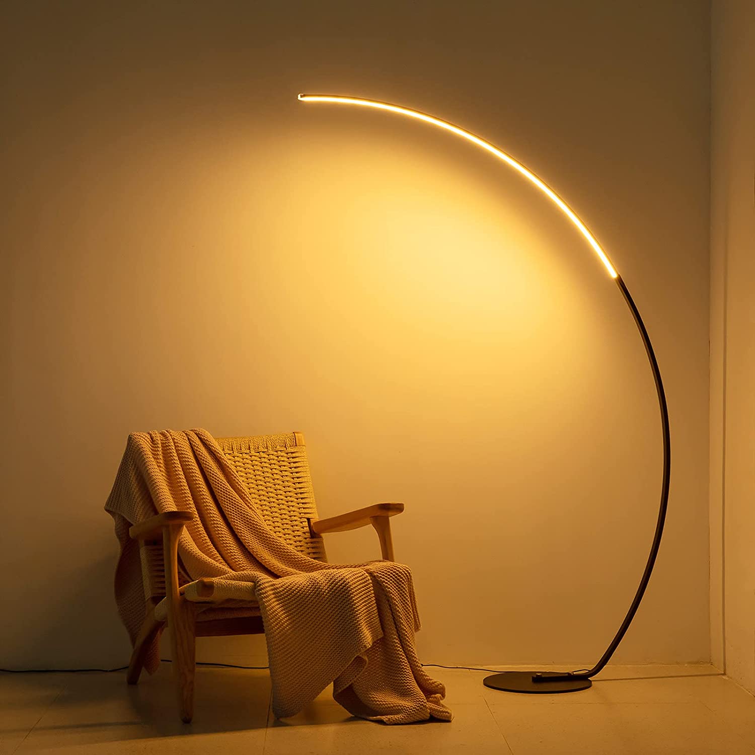 RGBW Modern Curve Floor Lamp | New Version - Anna's Shop