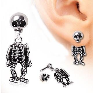 Skeleton Dangle Two - Part Earrings (1 Pair) - Anna's Shop