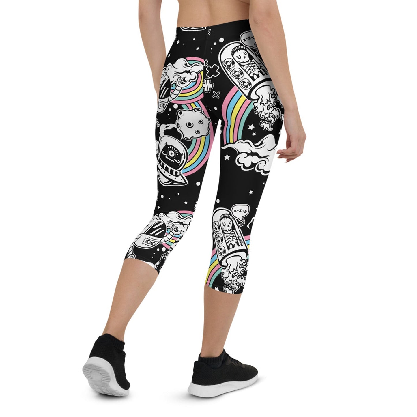 Space Capri Leggings for Women - Anna's Shop