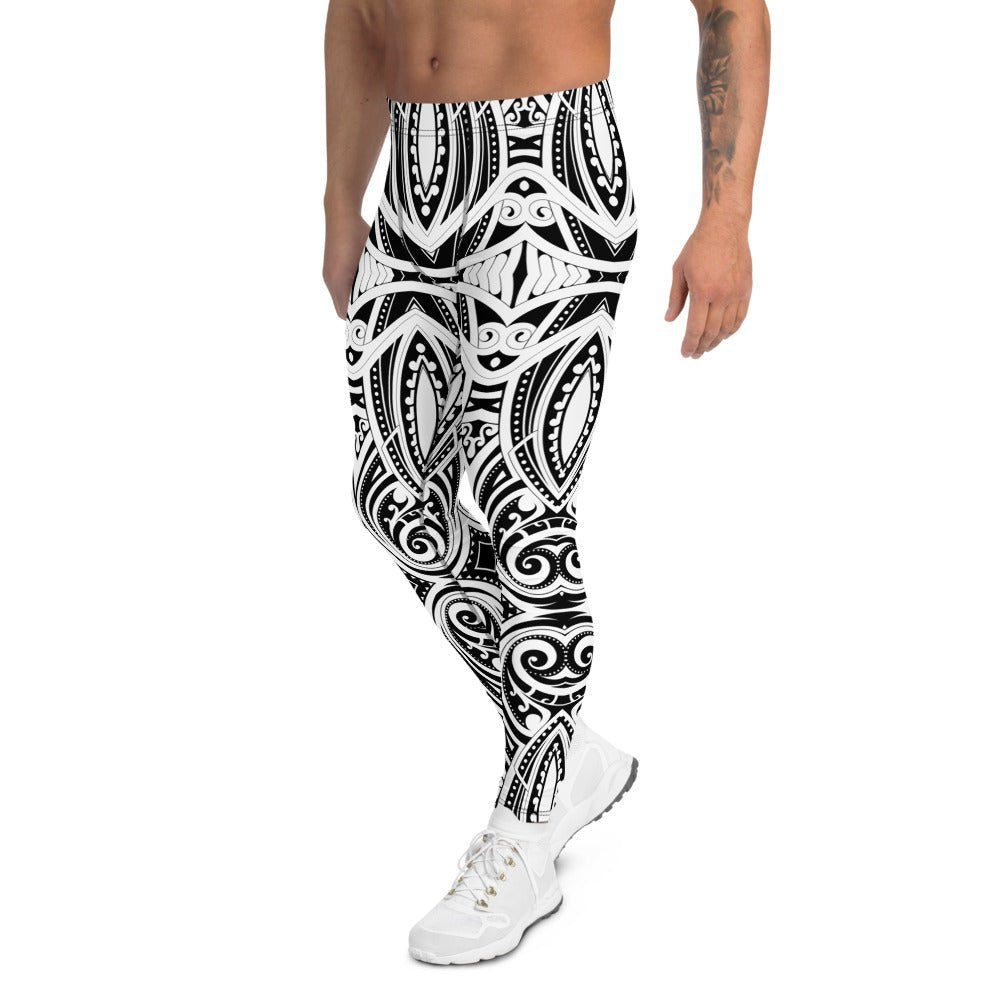 Ta Moko Leggings for Men - Anna's Shop