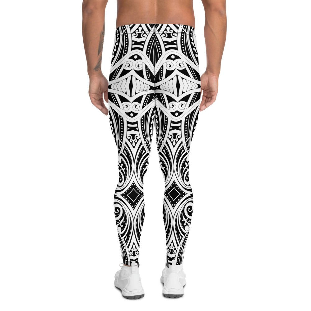 Ta Moko Leggings for Men - Anna's Shop