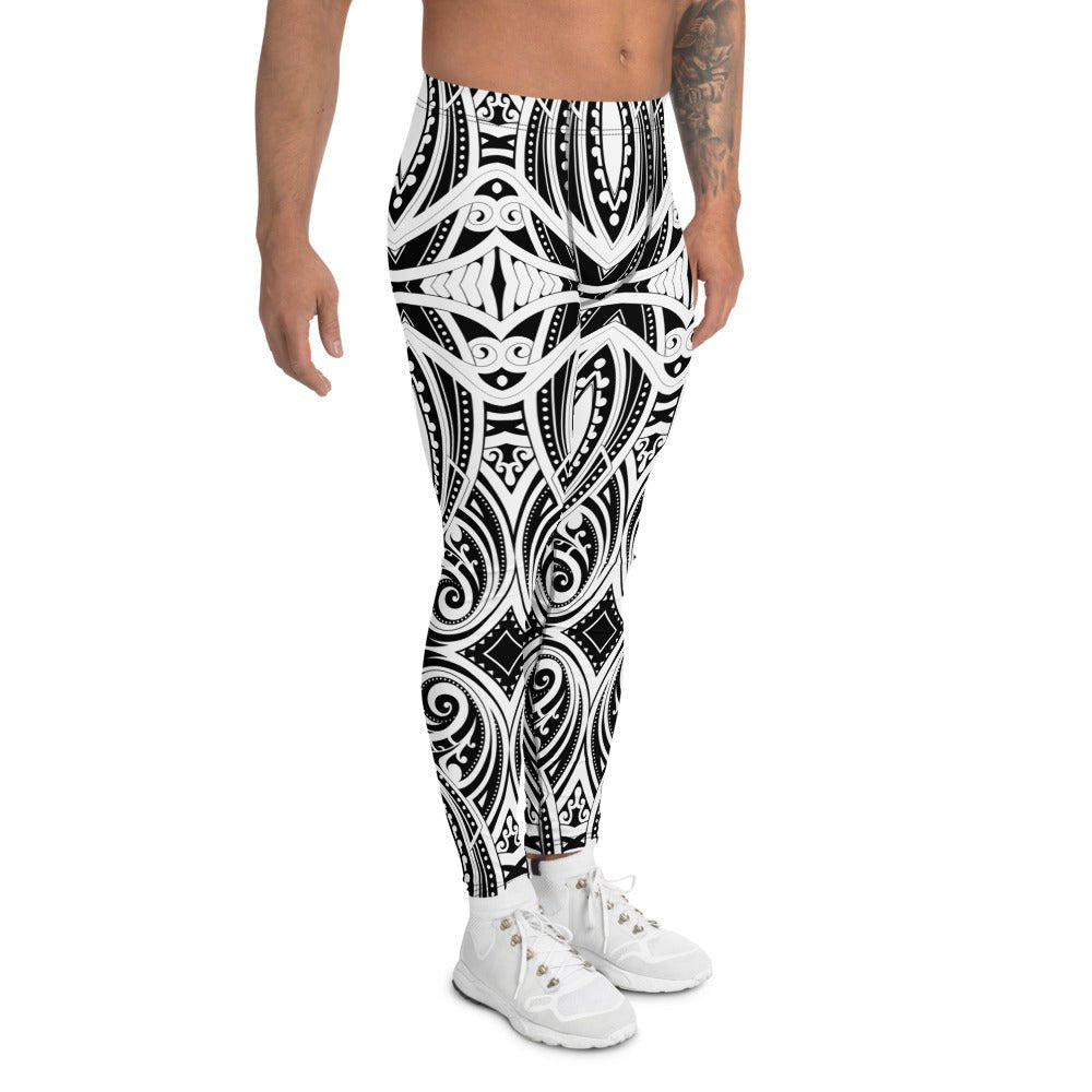 Ta Moko Leggings for Men - Anna's Shop