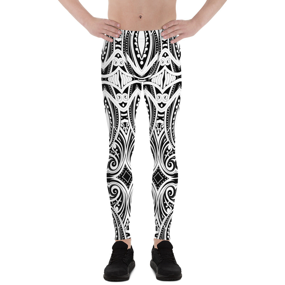 Ta Moko Leggings for Men - Anna's Shop