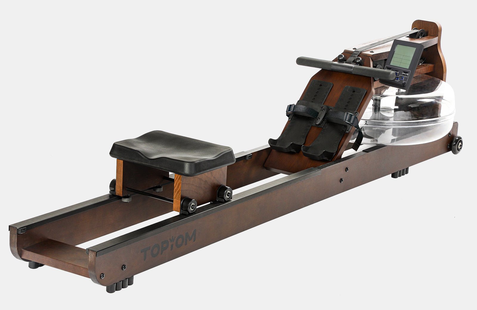 Topiom Rowing Machine for Home Use | Solid Wood | TM3 Monitor - Anna's Shop