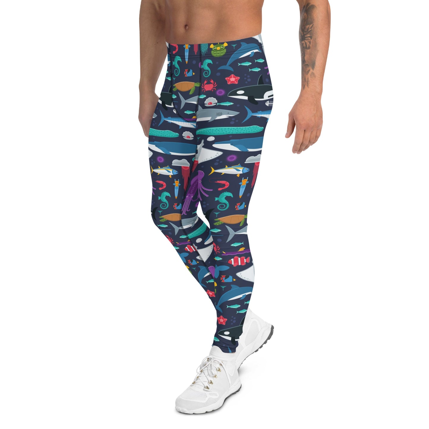 Under the Sea Leggings for Men - Anna's Shop