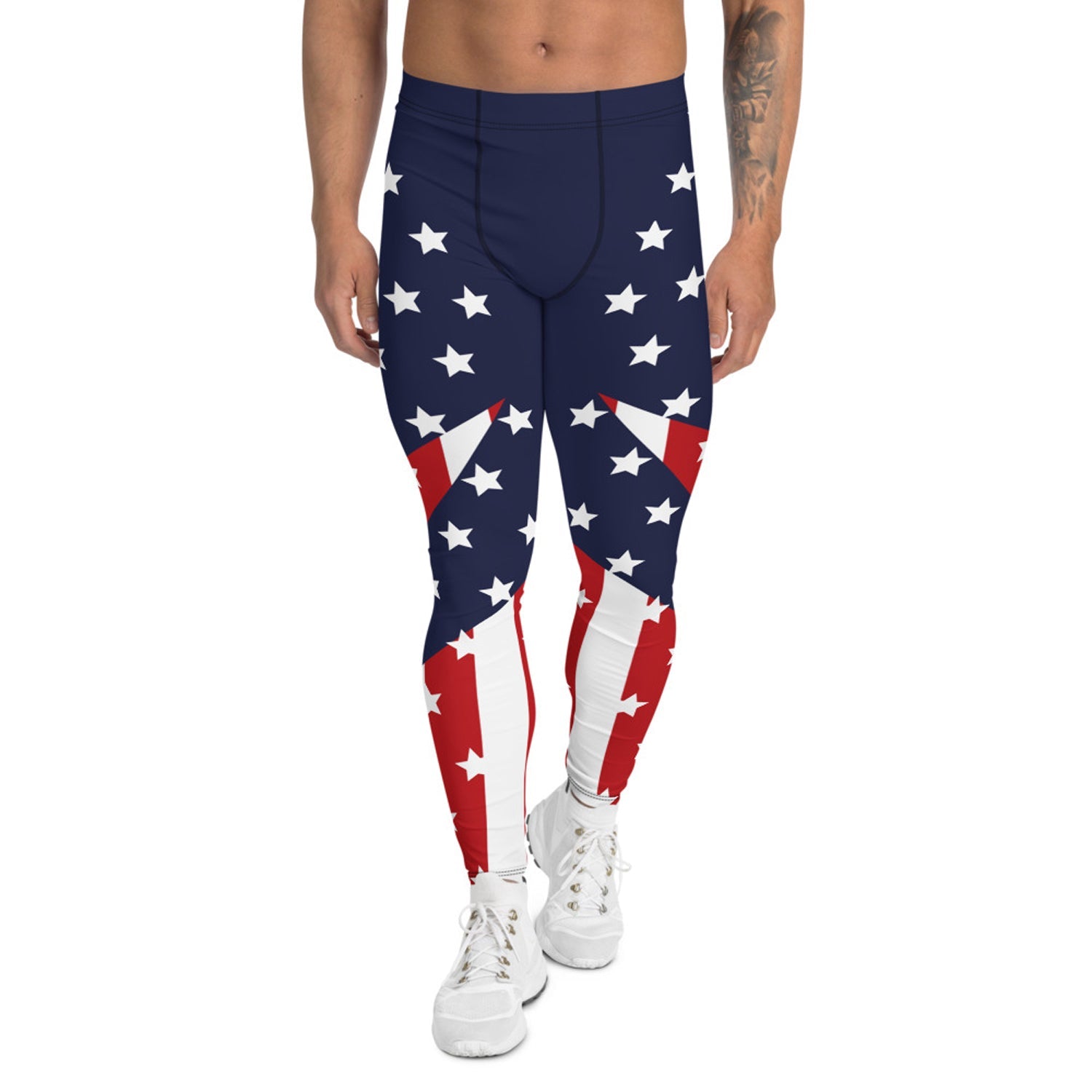 USA Patriot Leggings for Men - Anna's Shop