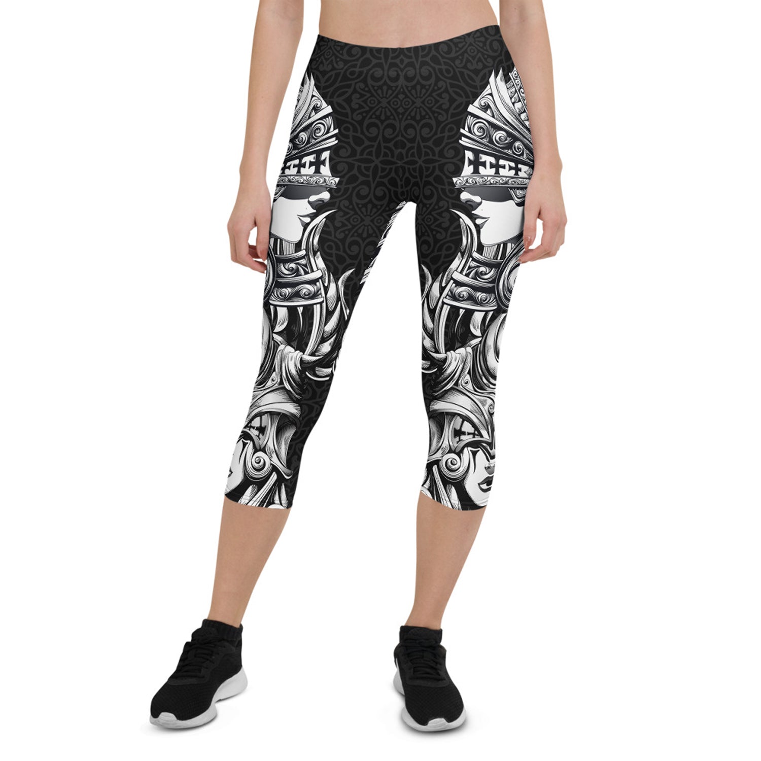 Valkyrie Capri Leggings for Women - Anna's Shop