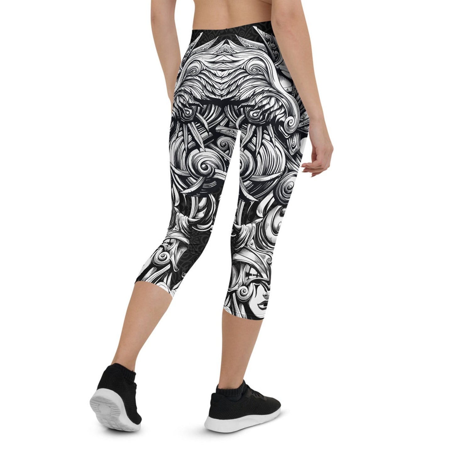 Valkyrie Capri Leggings for Women - Anna's Shop