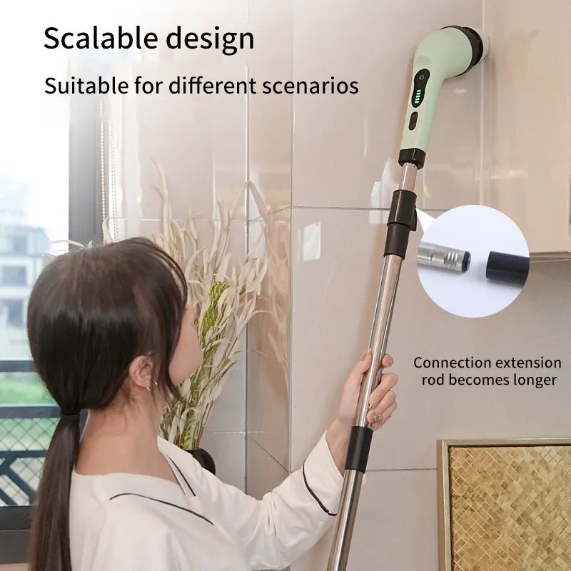 Wireless Electric Cleaning Brush Multifunctional Bathroom Window - Anna's Shop