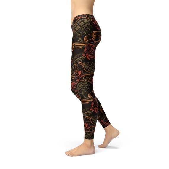 Womens Badass Leggings - Anna's Shop