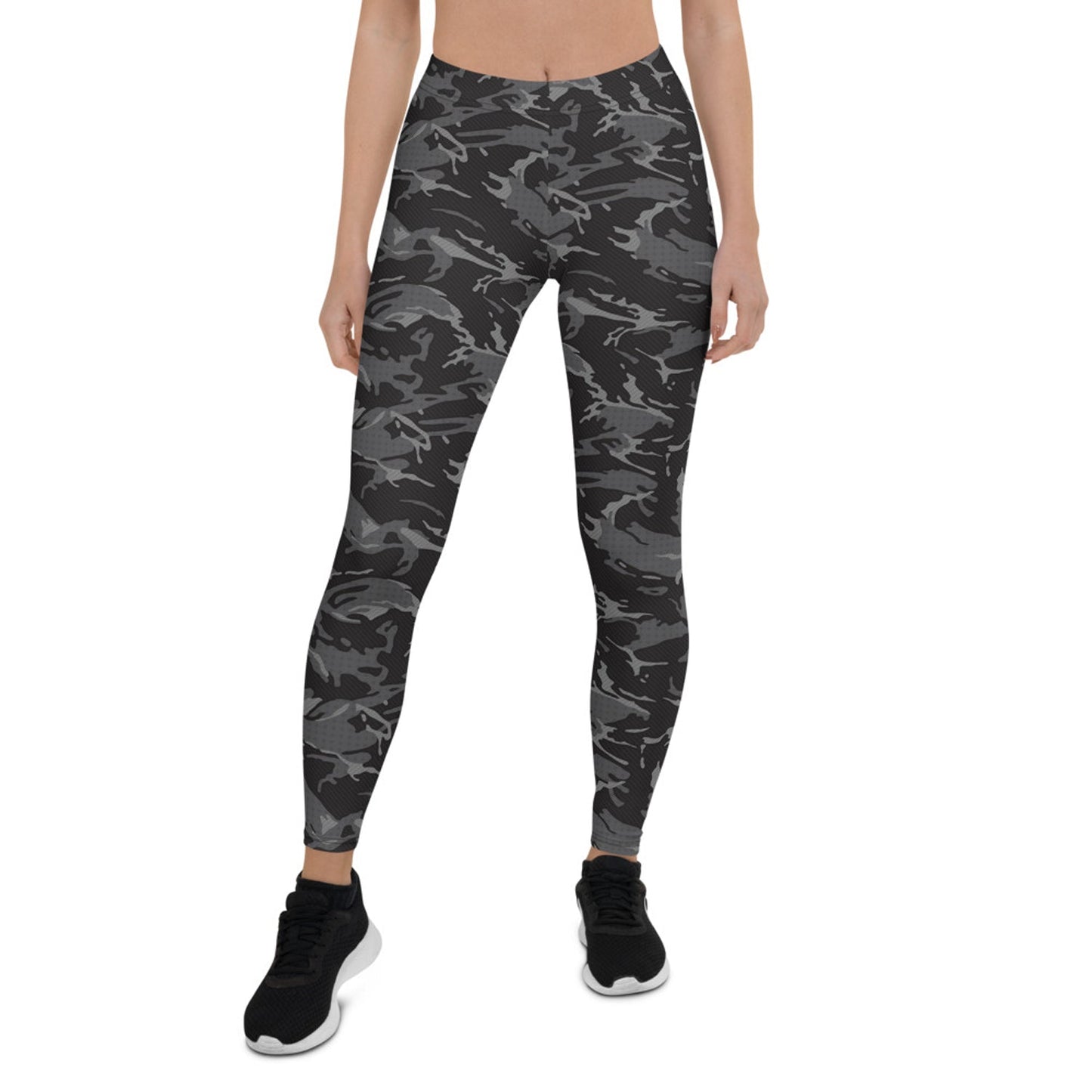 Womens Black Camo Leggings - Anna's Shop