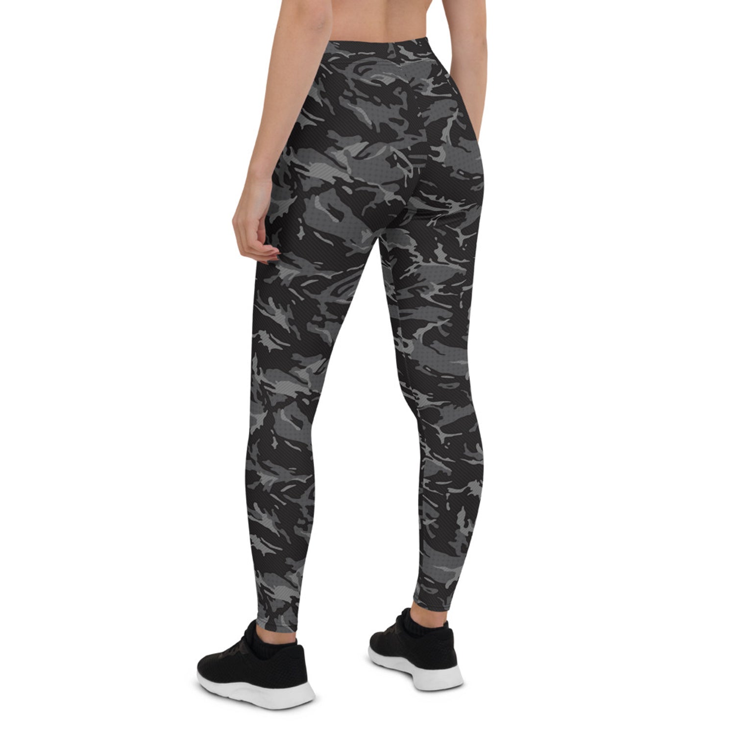 Womens Black Camo Leggings - Anna's Shop