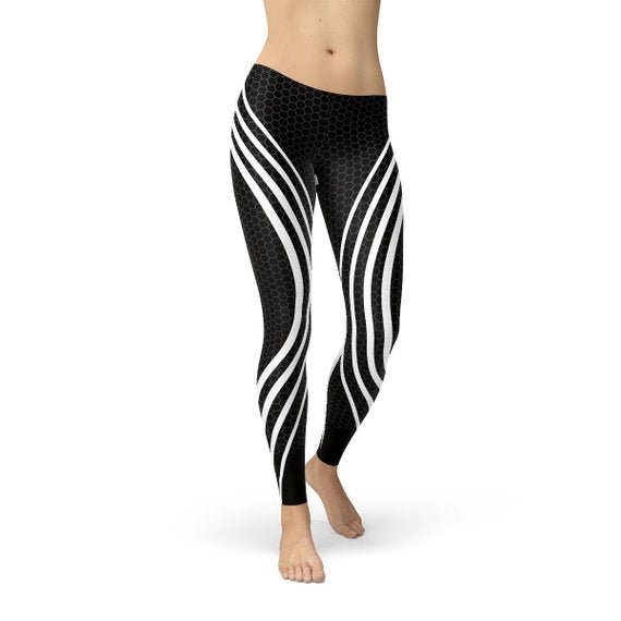 Womens Black Venom Leggings - Anna's Shop