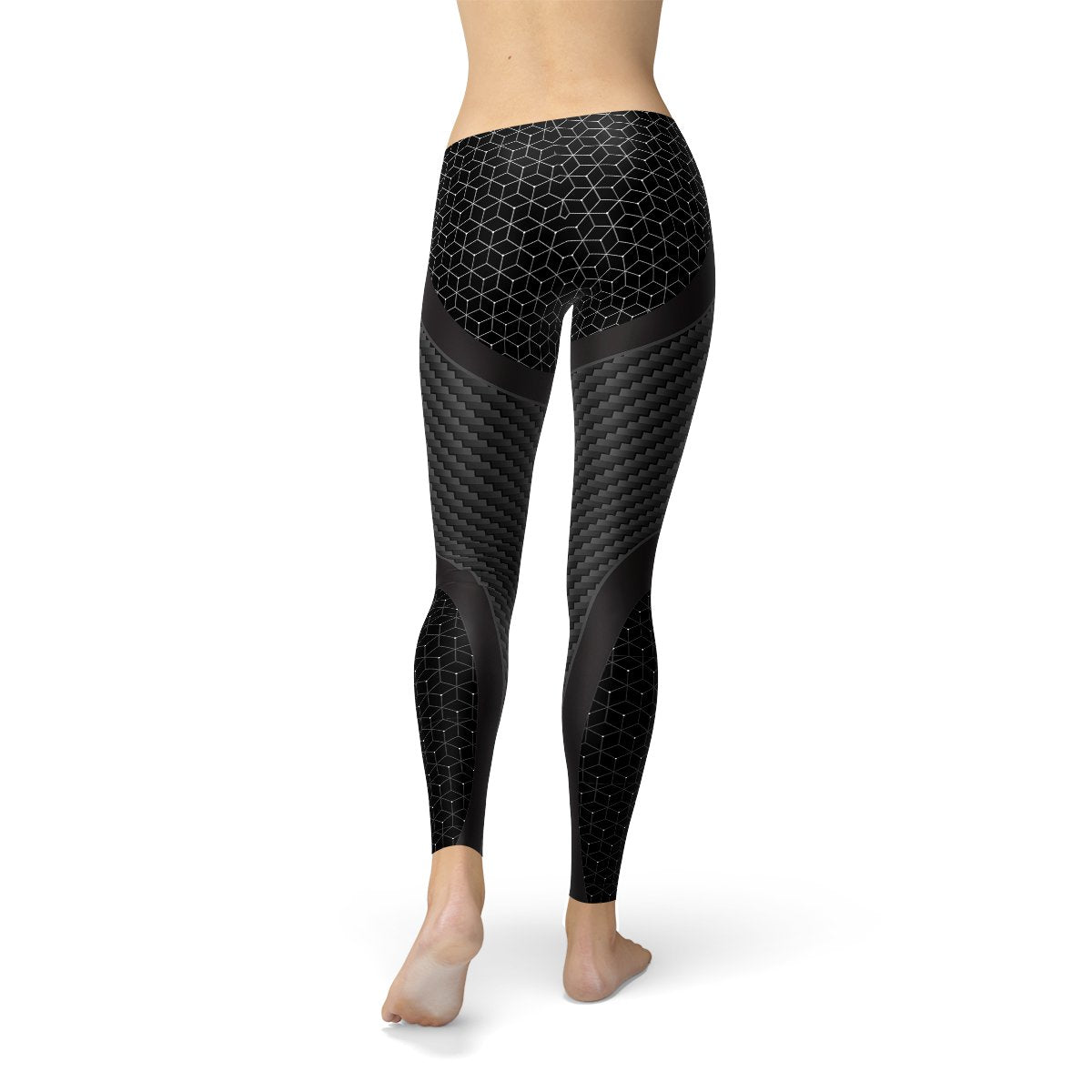 Womens Carbon Fiber Sports Leggings - Anna's Shop