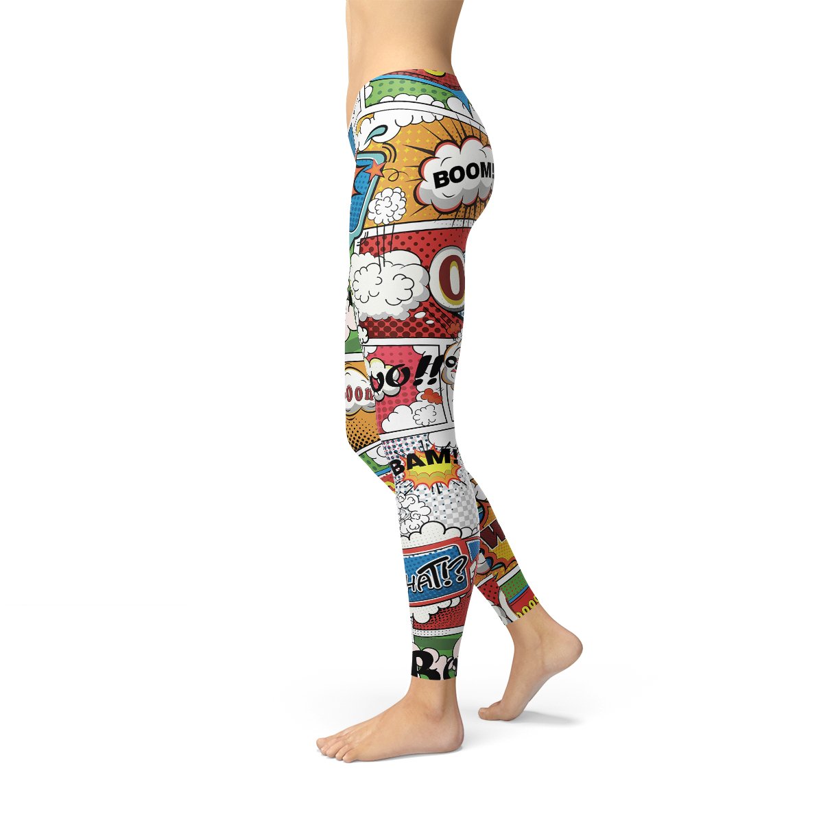 Womens Comic Book Leggings - Anna's Shop