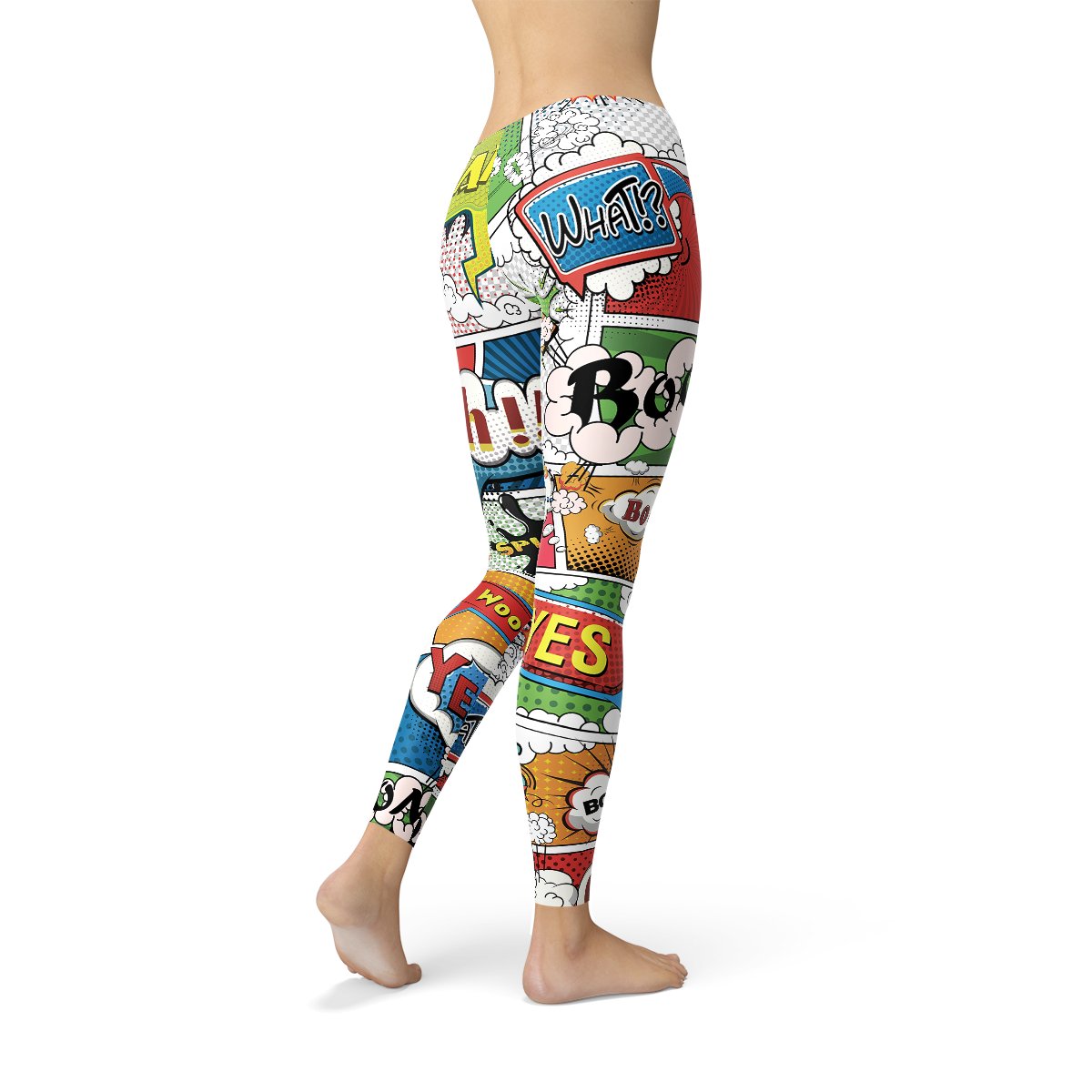 Womens Comic Book Leggings - Anna's Shop