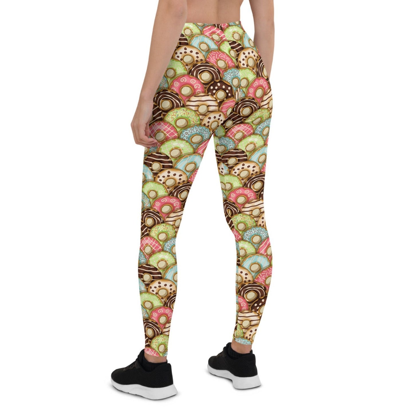 Womens Donuts Leggings - Anna's Shop