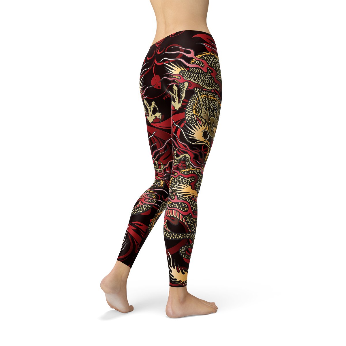 Womens Dragon Leggings - Anna's Shop