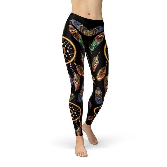 Womens Dreamcatcher Leggings - Anna's Shop