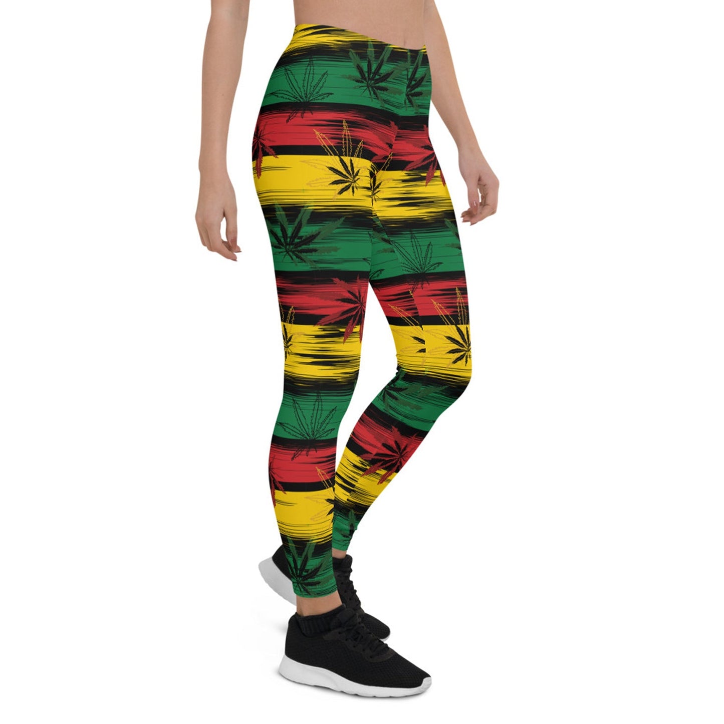 Womens Reggae and Cannabis Leggings - Anna's Shop