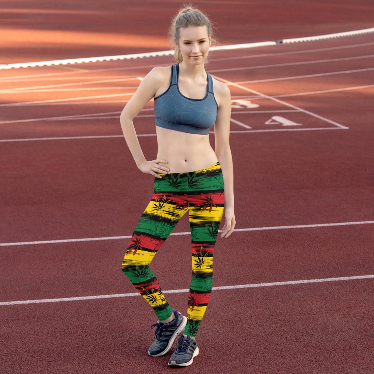 Womens Reggae and Cannabis Leggings - Anna's Shop