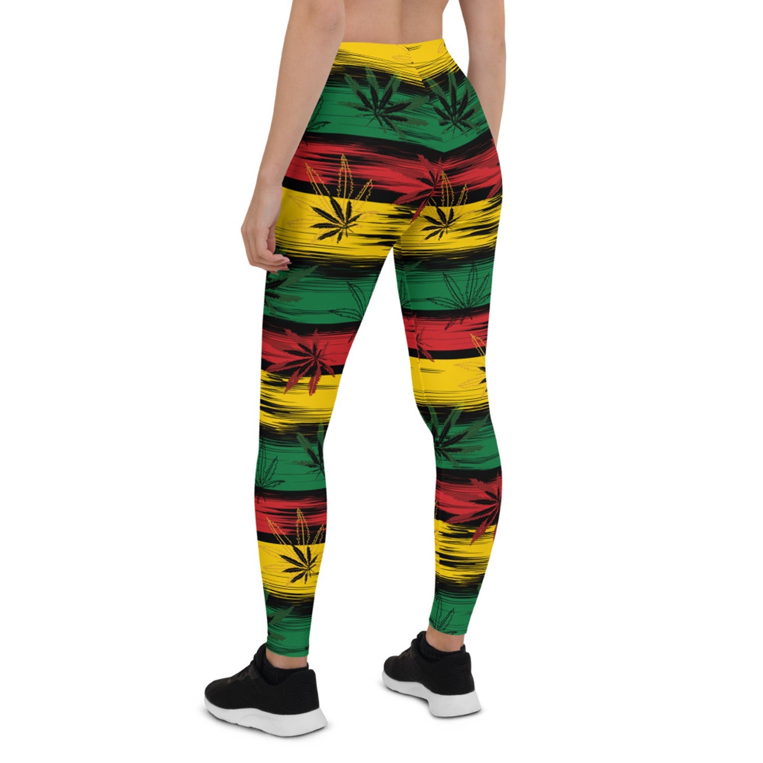 Womens Reggae and Cannabis Leggings - Anna's Shop